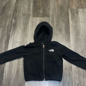 The North Face Kids Black Full-Zip Hoodie